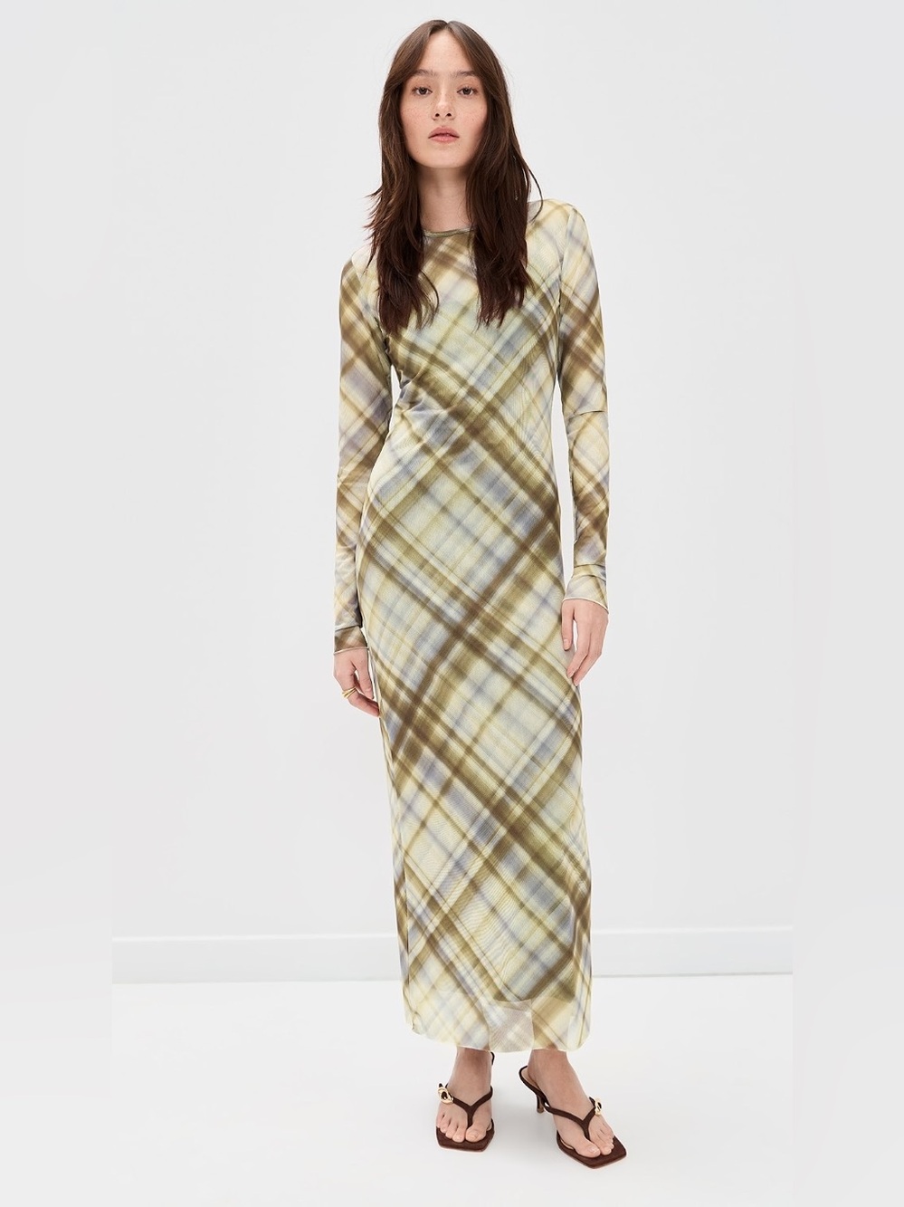 Reformation Rene Mesh Knit Dress - Picture 6 of 9